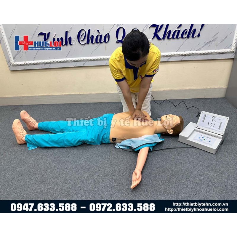 MÔ HÌNH CẤP CỨU NGỪNG TUẦN HOÀN 170CM CÓ MONITER